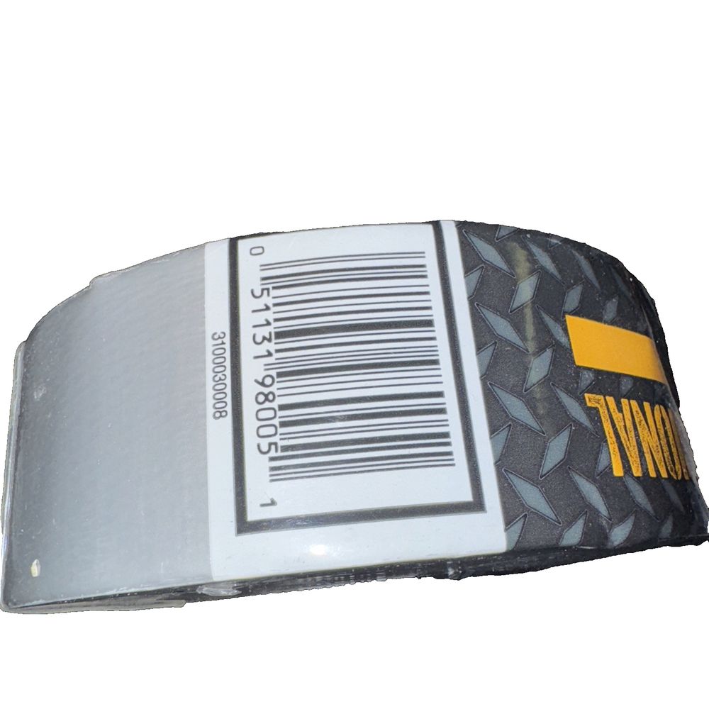 3M Pro Strength Duct Tape, 1.88"x60 yd, Grey, 1 Roll, (1260-C) – a black and yellow label on a white background