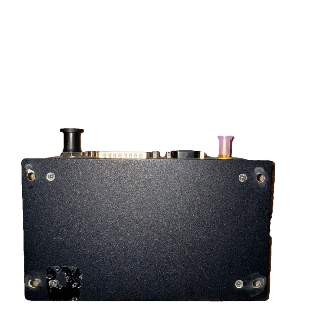 Latitude Technologies SKYNODE S100-001 SAT GPS Flight Tracking & Telemetry, DaveyDooDeals – the back of a black amplifier amplifier