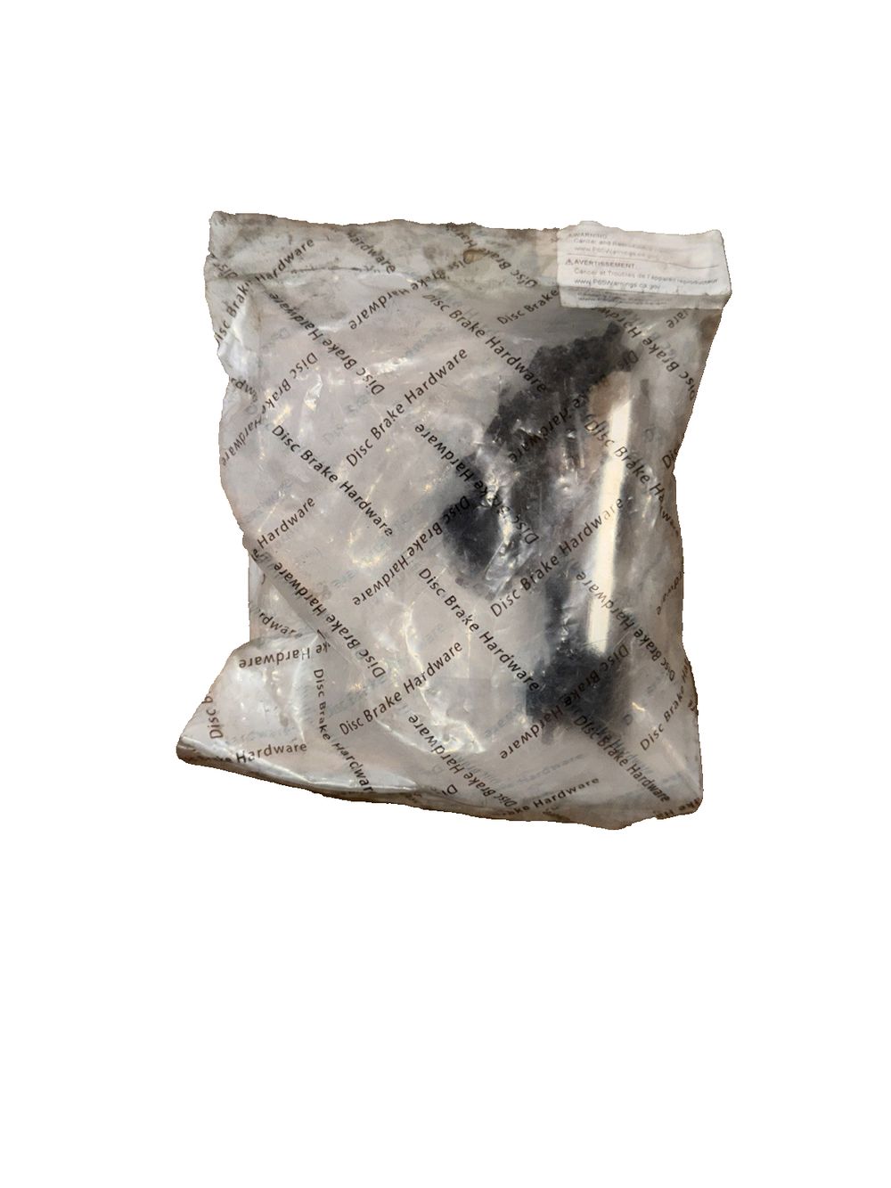 Dynamic Friction 340-63062 - Disc Brake Hardware Kit – a bag of black and white marble