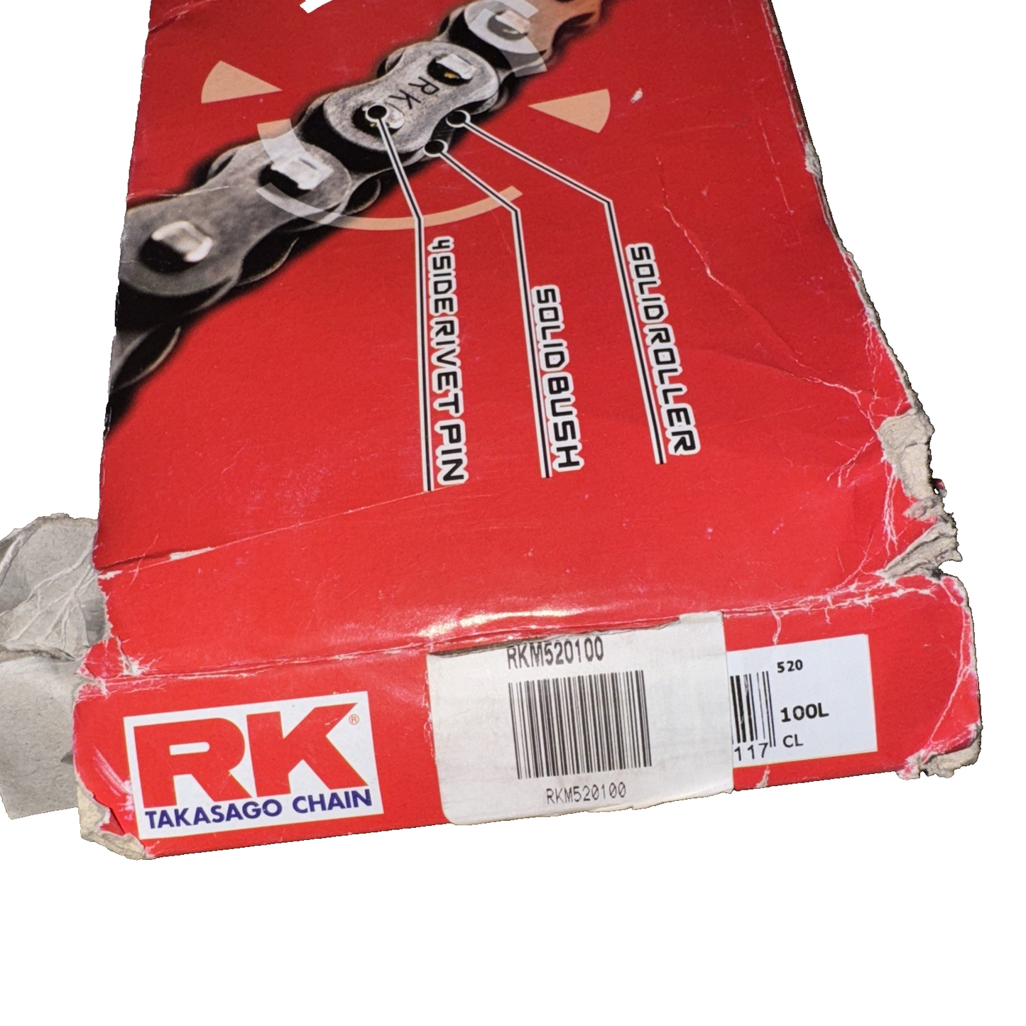 RK Natural M520 Standard Drive Chain - M520-100