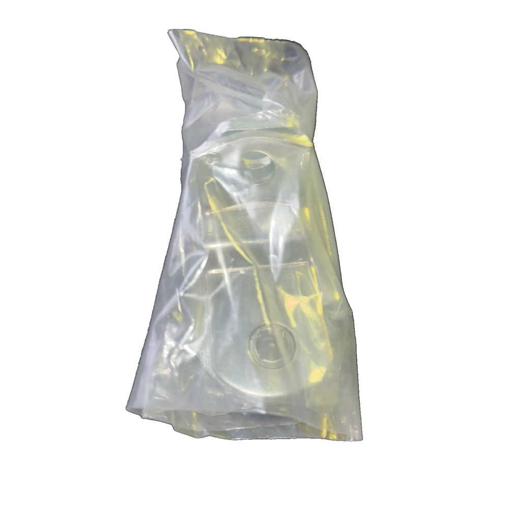 Polar PHM158-102 - Hasp for Handle (Zinc) – a plastic bag with a plastic handle