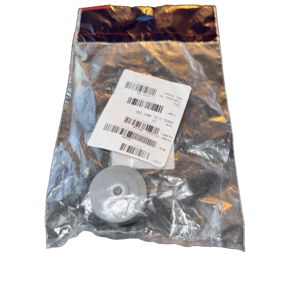 Colson BA410 Rubber Wheel (9100000559) – a bag of plastic material with a label on it