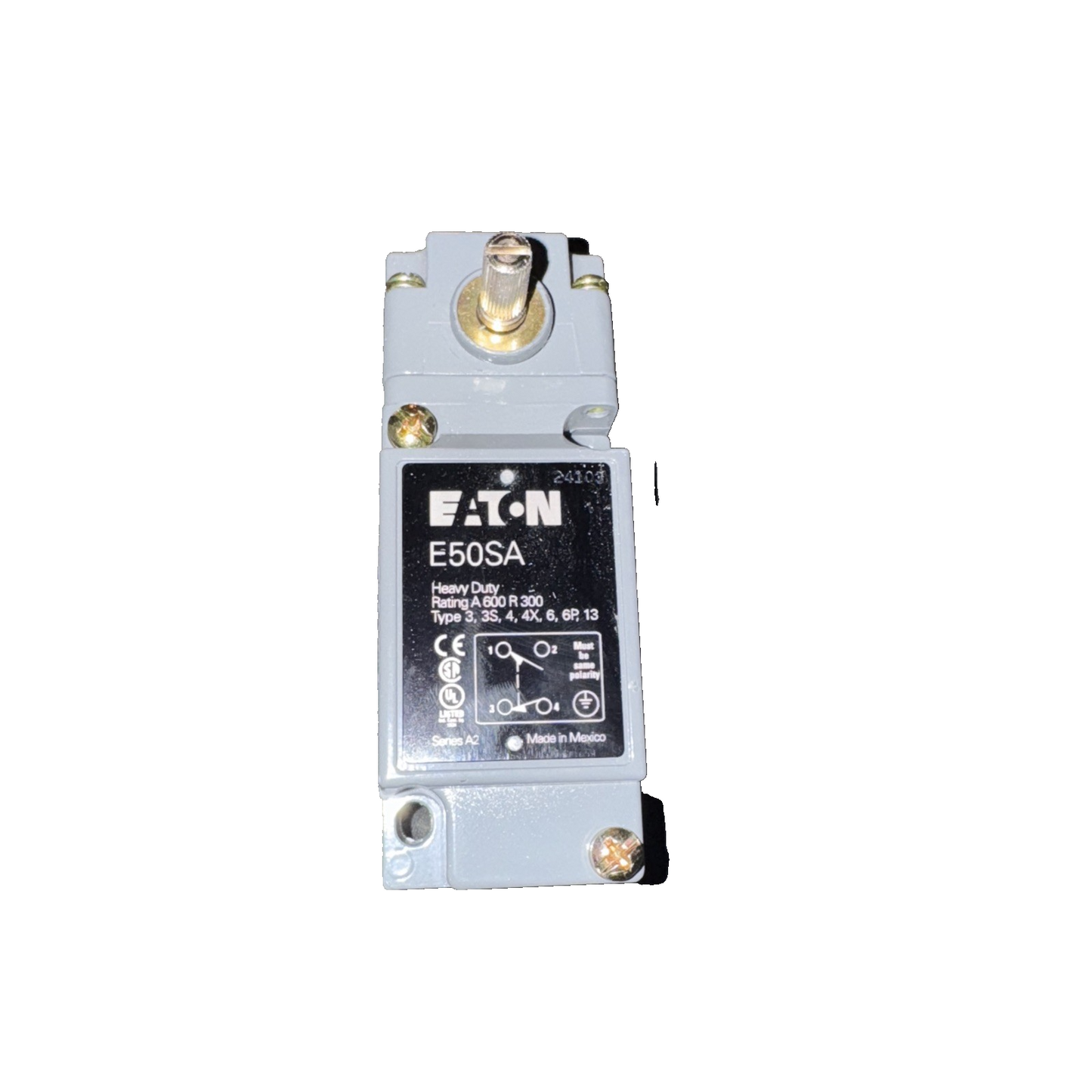 E50AR1 - E50 NEMA heavy-duty plug-in limit switch