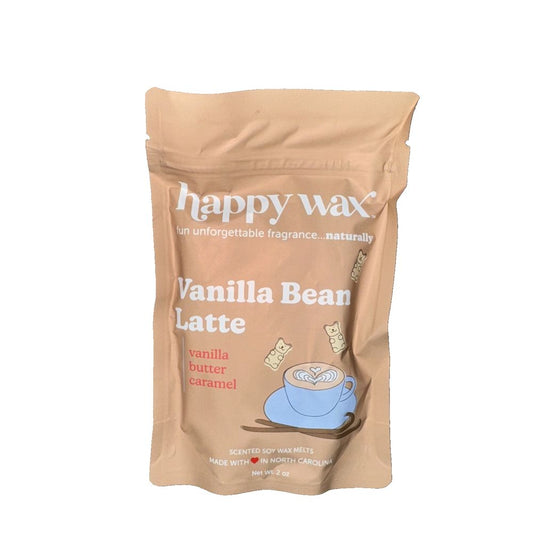 happy wax vanilla bean Latte Bear Shaped Soy Wax Melts – happy wax vanilla butter