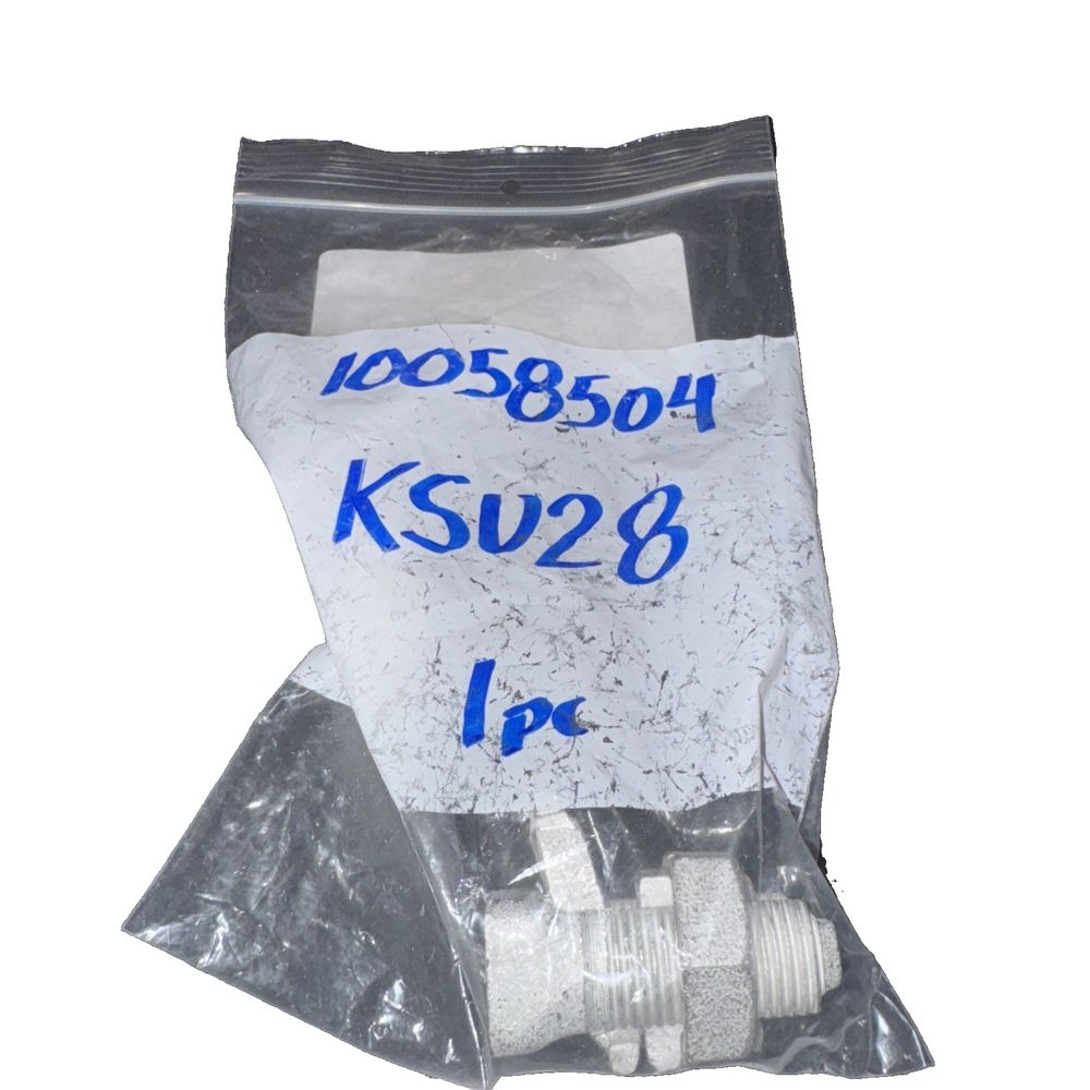 KSU28 CU/AL SPLIT BOLT #4 - 4/0, Unbranded – a bag of white powder with blue ink