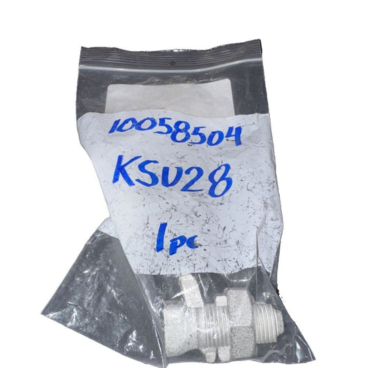 KSU28 CU/AL SPLIT BOLT #4 - 4/0, Unbranded – a bag of white powder with blue ink