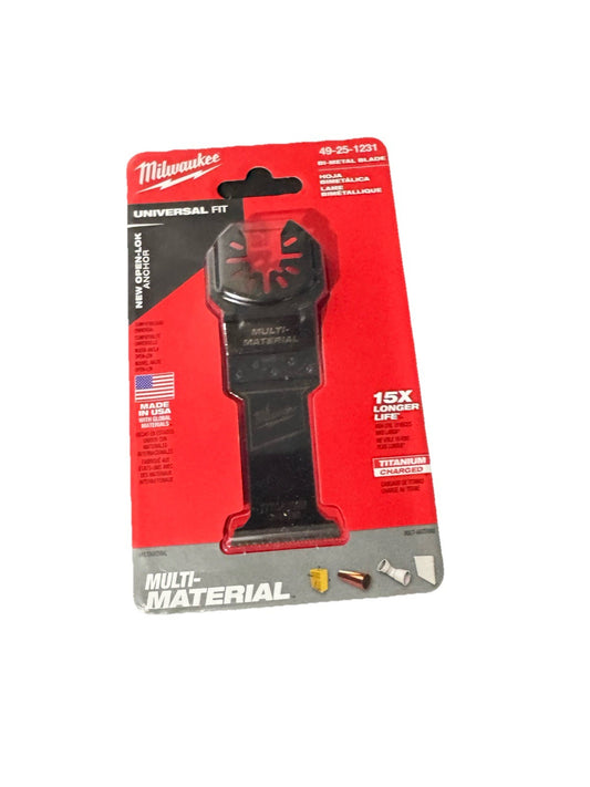 Milwaukee 49-25-1231 OPEN-LOK 1-3/8 in Titanium Enhanced Bi-Metal Multi-Material