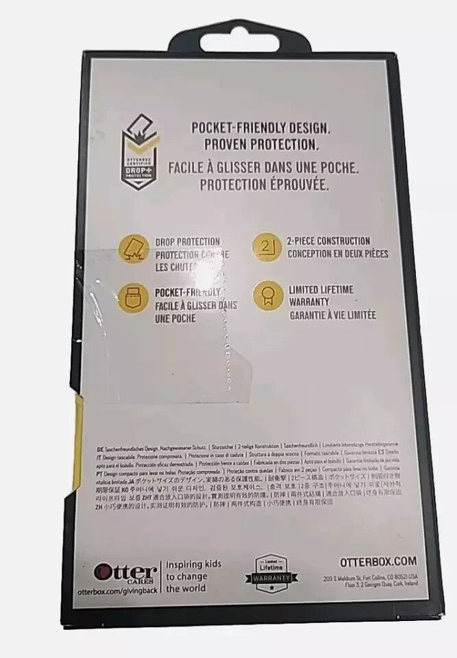 OtterBox Galaxy A10e Commuter Series Lite Case - Slim & Tough Protection – the packaging for the project project