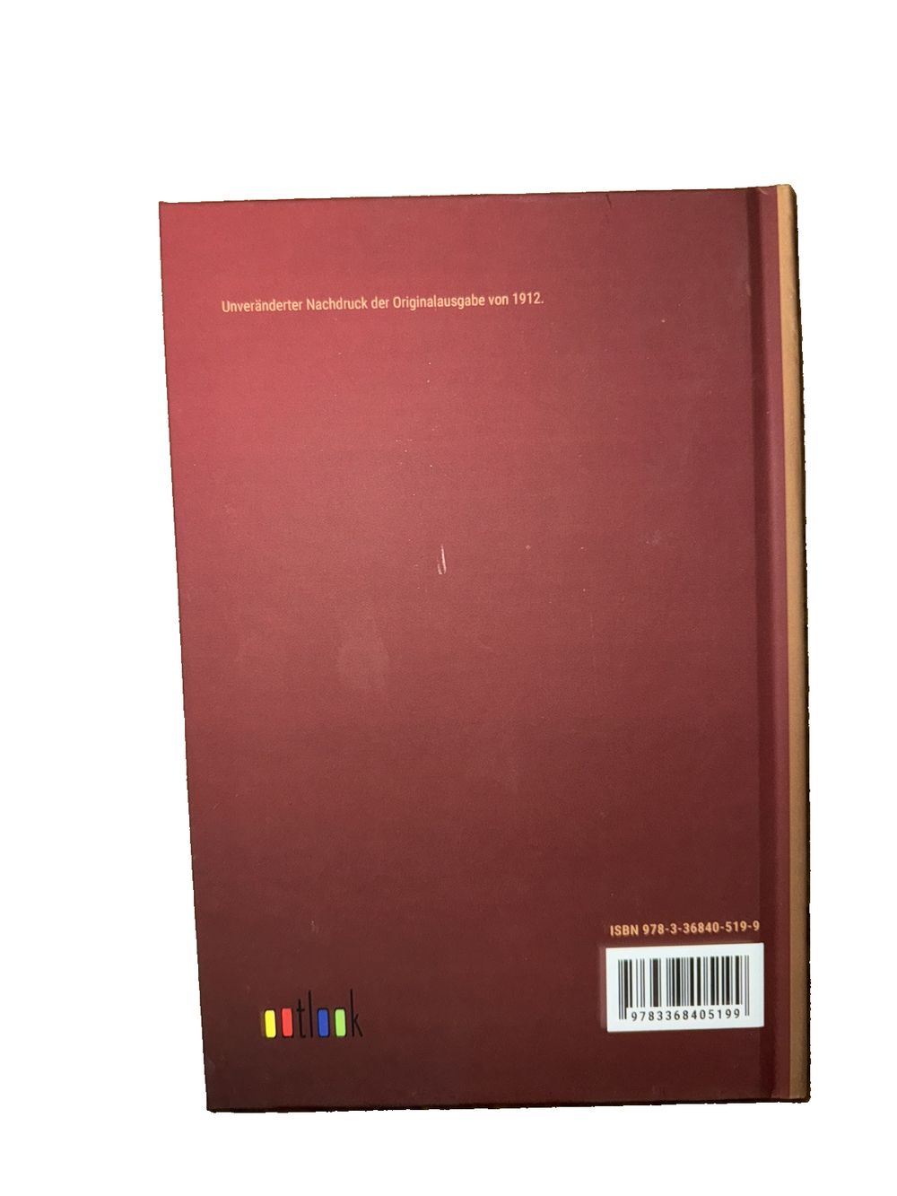 Der philosophische Sinn, DaveyDooDeals – a red book with a white background