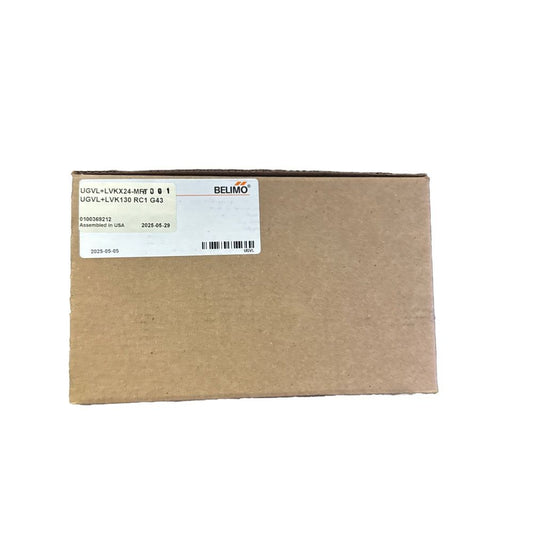 UGVL+SVKX24-MFT | Belimo | Control Valves, DaveyDooDeals – a box of brown paper with a white label