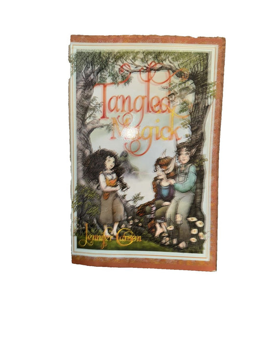 Tangled Magick, DaveyDooDeals – a book with a picture of two people sitting on a bench