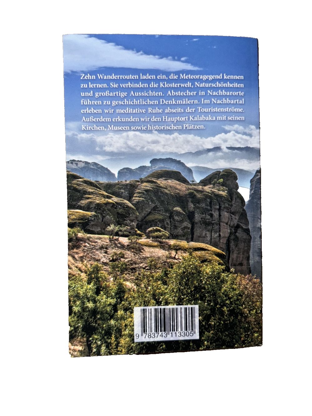 Das Meteora Wanderbuch: Zu Fu auf den beliebtesten Routen zu den Klstern, DaveyDooDeals – the cover of the book, the book of the mountain