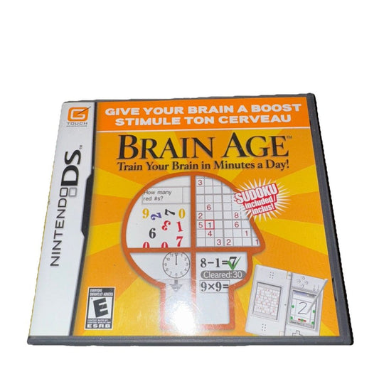 Brain Age Train Your Brain In Minutes A Day - Nintendo DS, DaveyDooDeals – the game of the day for the nintendo game