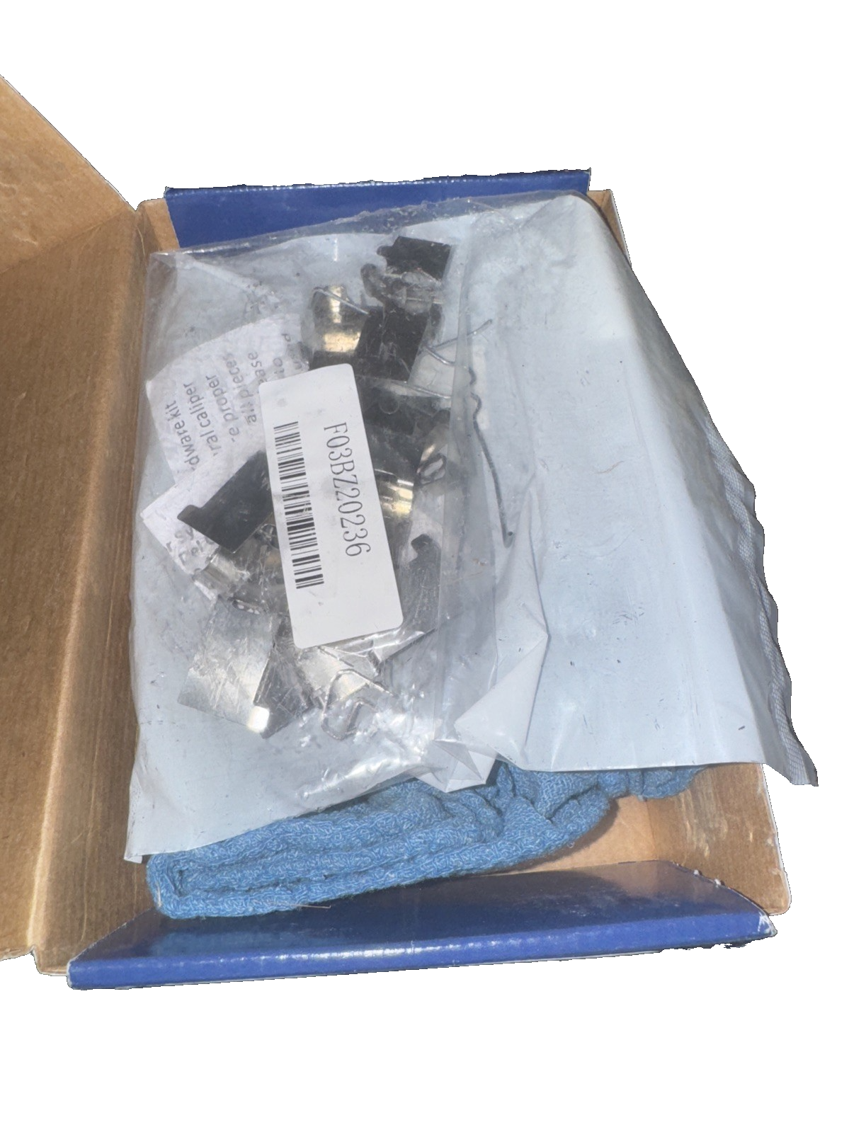 Bosch BE1293H Blue Disc Brake Pad Set - FRONT