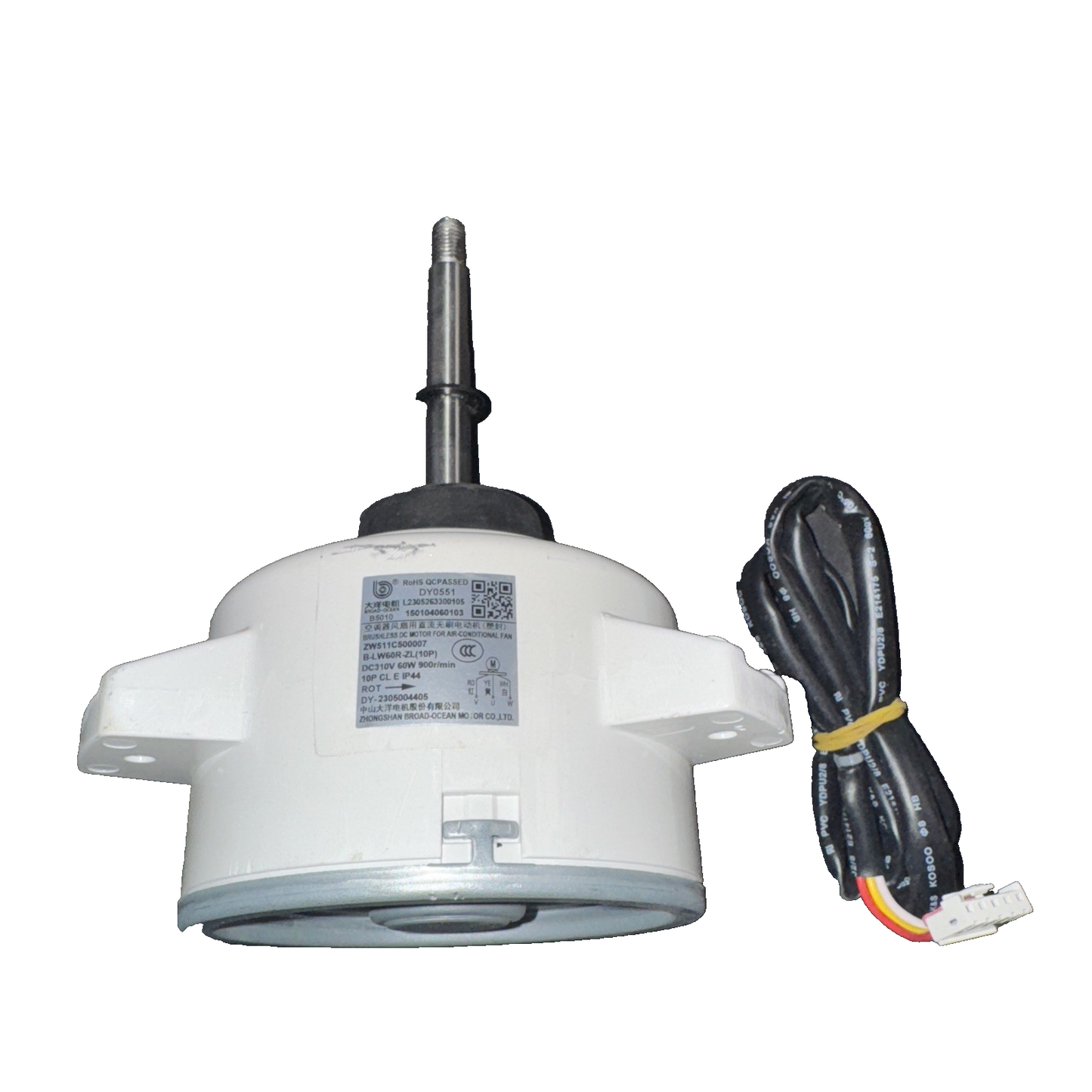 ZW511C500007 Brushless DC Motor For Air Conditional Fan