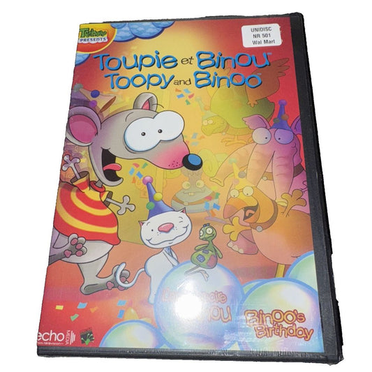 Toupie & Binou: L'anniversaire Binou / Binoo's birthday, DaveyDooDeals – a dvd with a cartoon character on it
