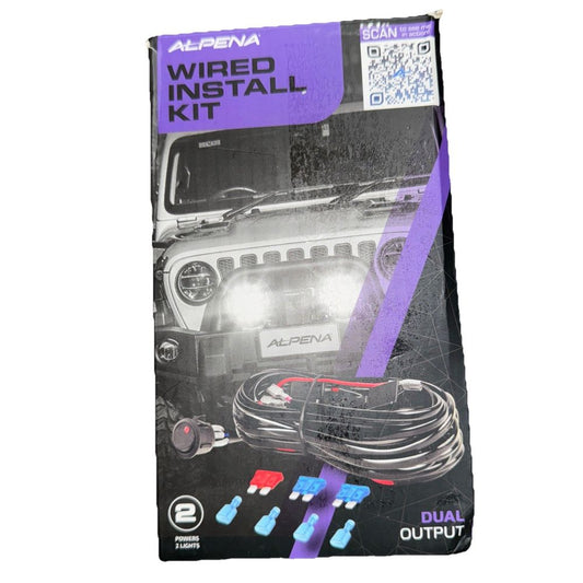 Alpena Wired Install Kit – the wire kit for the jeep wrl