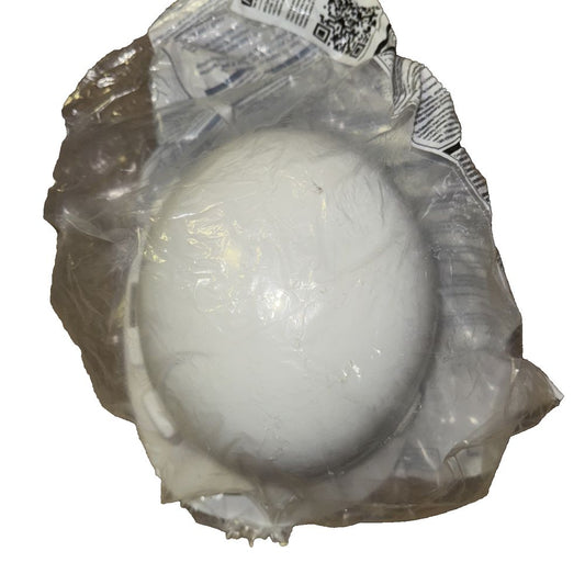 Type 1 Protective Helmet White MSA – a white ball of wax on a white background
