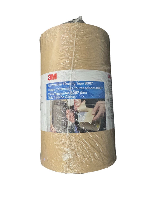 3M 8067 All Weather Flashing Tape, 9" Width, 75 feet