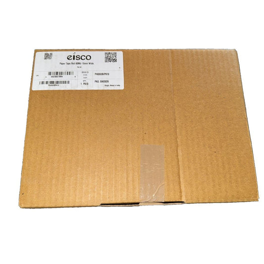 Ticker Timer Tape, 164' (50 Meters) Of Paper Tape, pack/10, Eisco – a cardboard box with a label on it