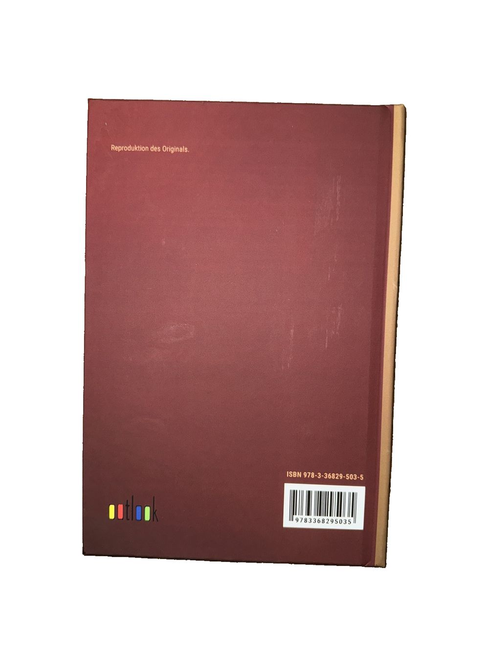 Das Meerweibchen: in Grodruckschrift, DaveyDooDeals – a red hardcover book with a white background