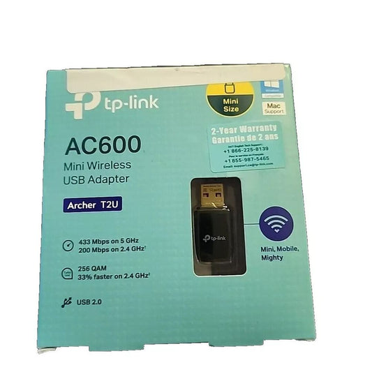 TP-Link AC600 Mini USB WiFi Adapter Archer T2U - Dual Band 2.4GHz/5GHz, Wireless – a600 usb usb usb usb usb usb usb usb usb usb usb usb usb…