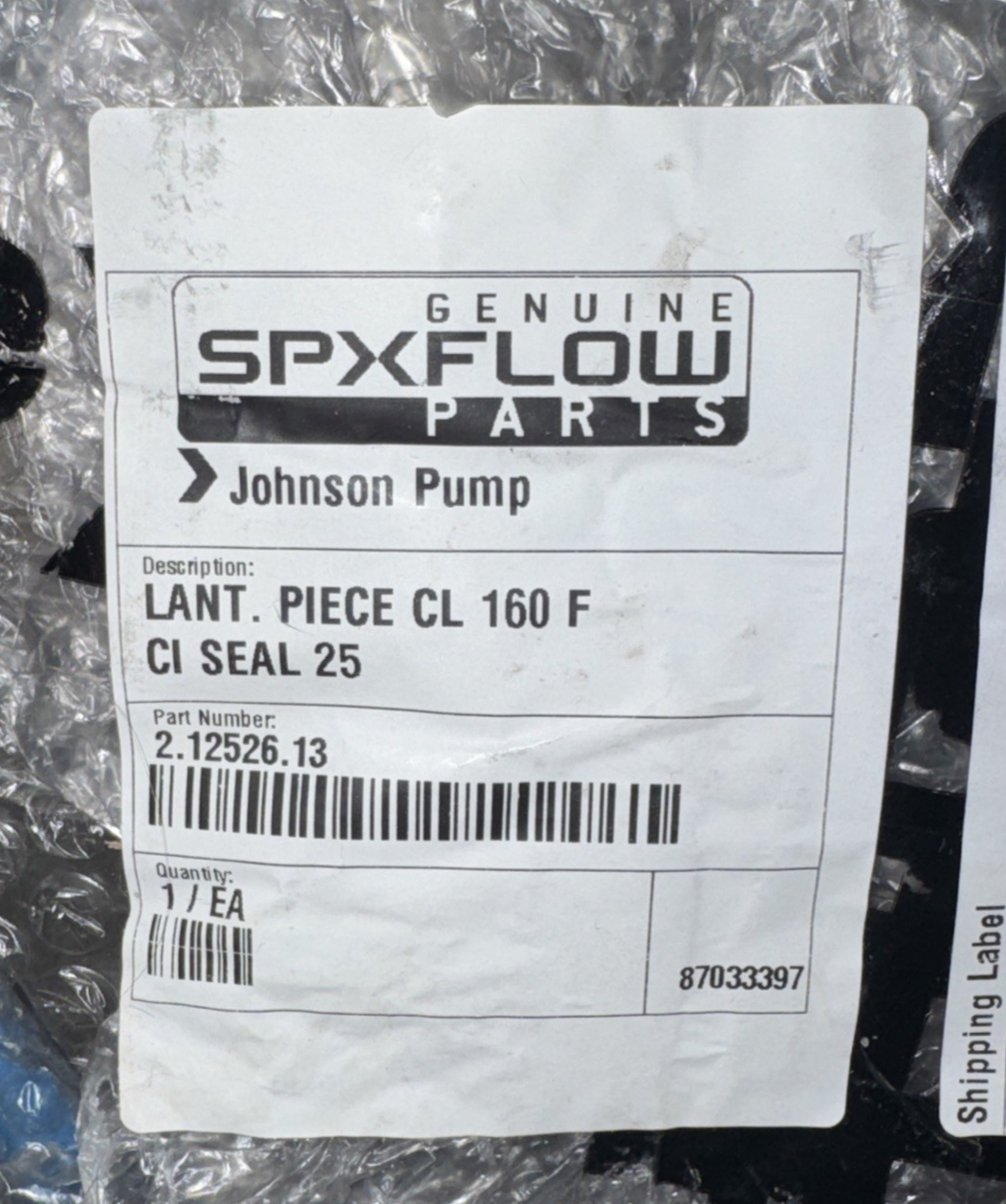 Johnson Pump Lantern Piece CL Series 2.12526.13 – CL65-160 / CL100-160