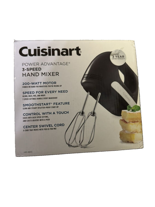 Cuisinart Power Advantage 3-Speed Hand Mixer (Does not come with Whisk) – cunat power hand mixer