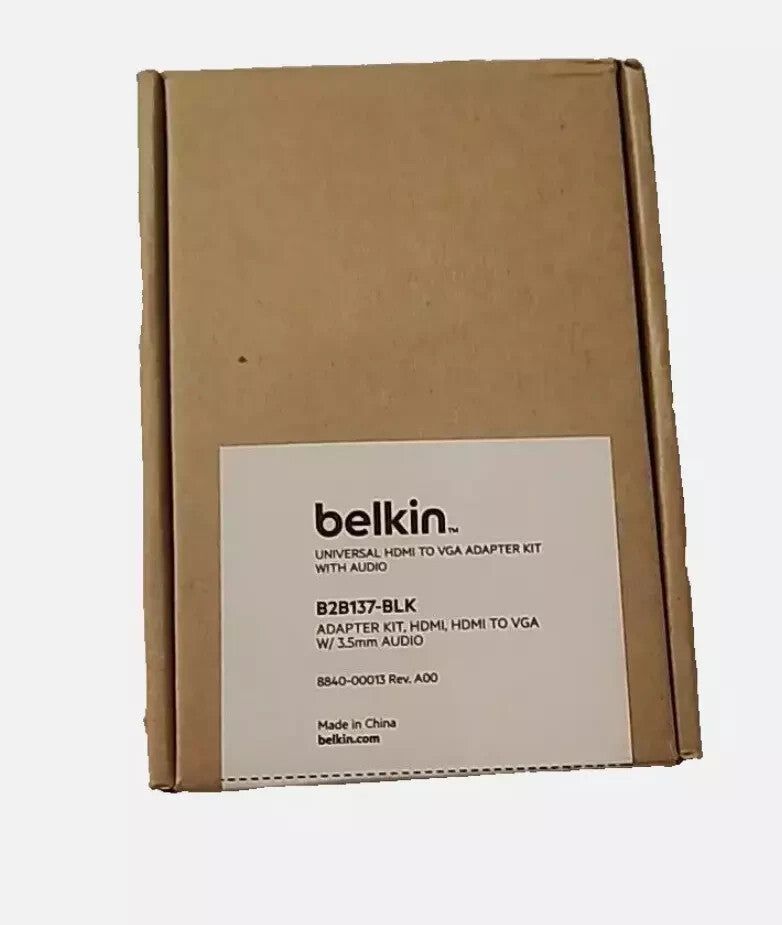 Belkin Universal HDMI to VGA Adapter with Audio - HD Video & Sound Solution – belin b77k - b7k - b7k - b7k -