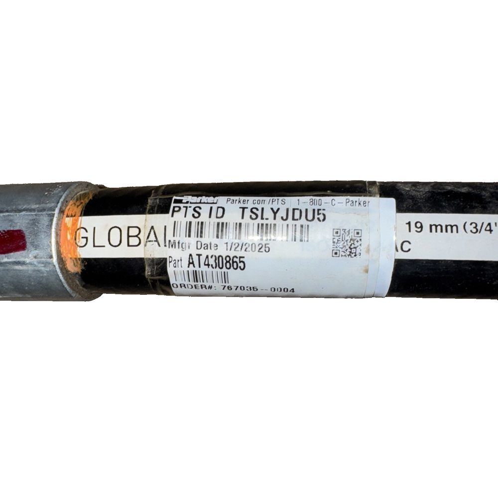 AT430865: Ride Control Valve Hydraulic Hose Parker – a tube of a tube of a tube of a tube of a tube of a tube of a