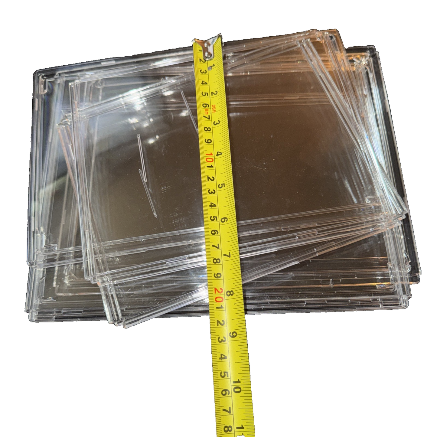 Dlibra 4 Pack Clear Plastic Handbag Storage Acrylic Display Box