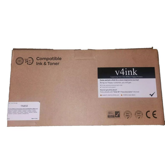v4ink High Yield TN850 Compatible Toner Cartridge Replacement for Brother | 4-Pa – compatible compatible compatible compatible compatible c…