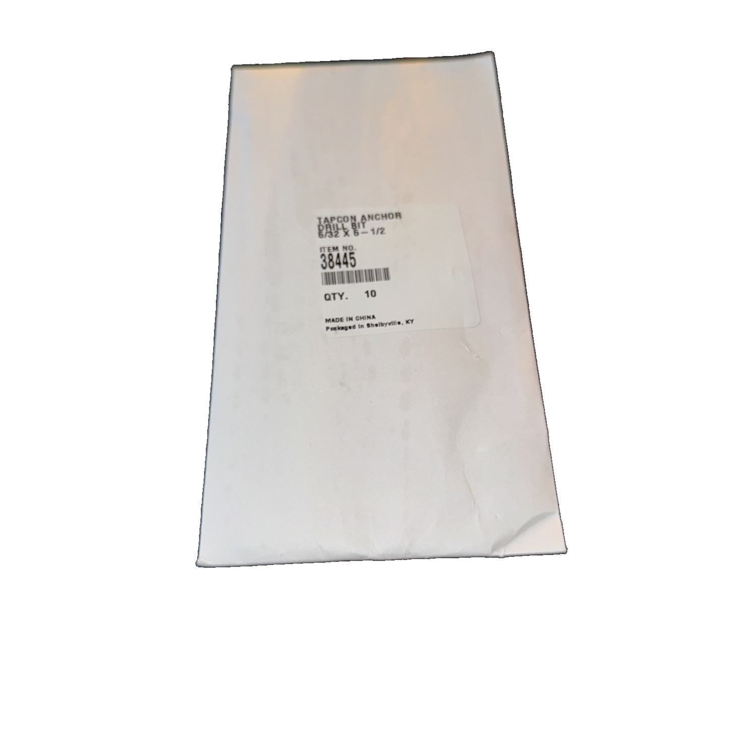 Tapcon Drill Bit 5/32x5-1/2 10 Pack 38445