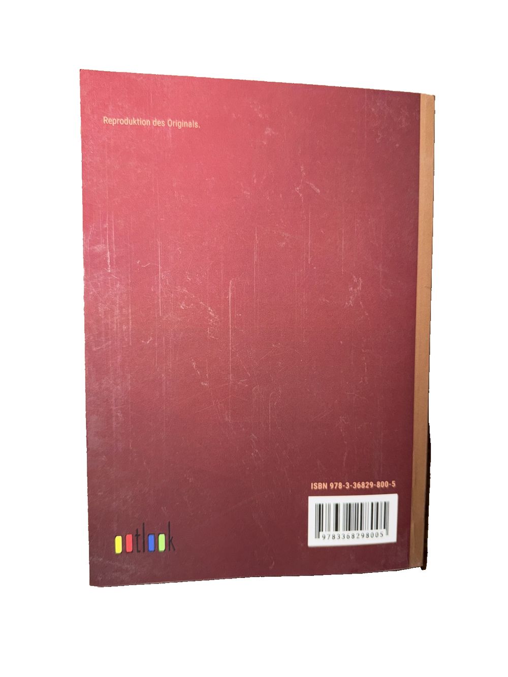 Paradoxe: in Grodruckschrift, DaveyDooDeals – a red hardcover book with a white background