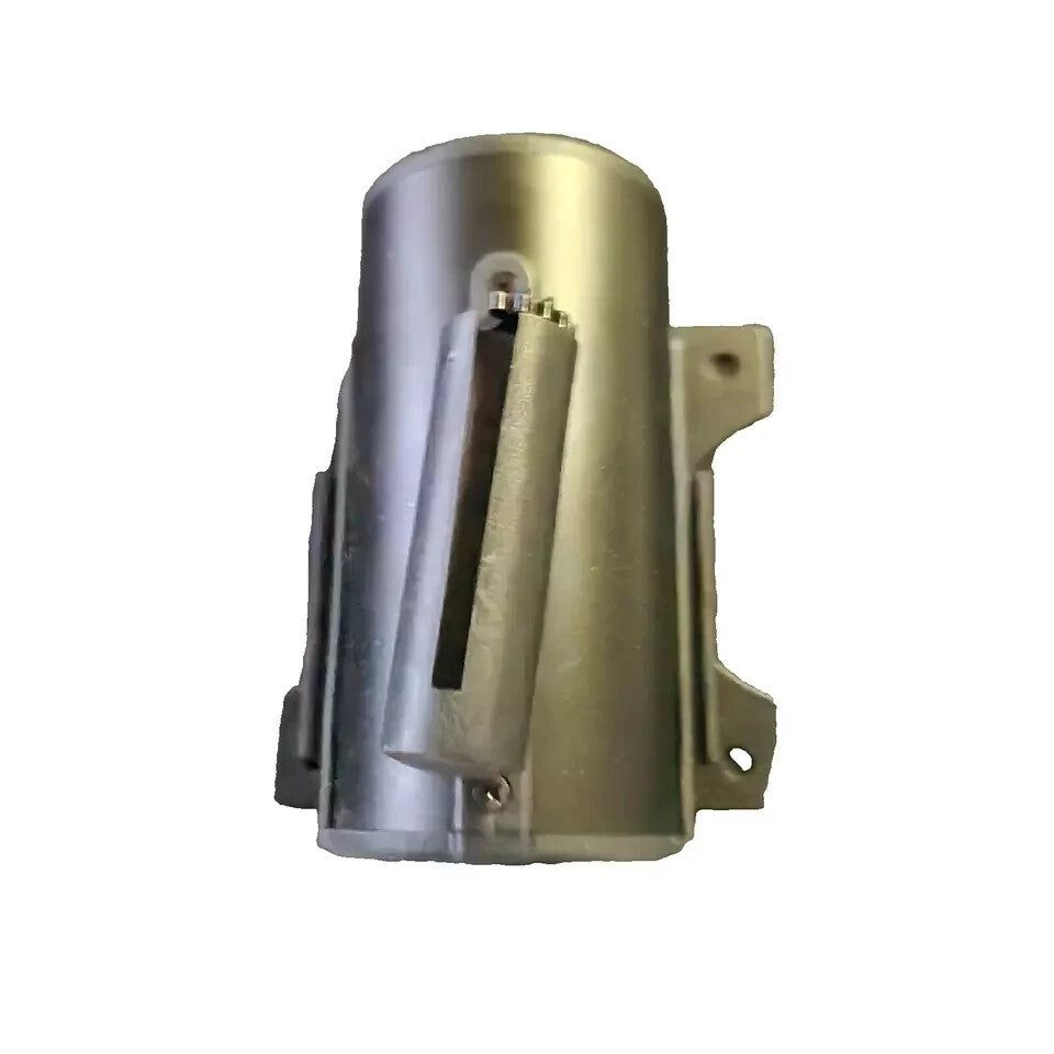 Wall Mount Retractable Belt Barrier with Stainless Steel Case - Crowd Control, Unbranded – a metal housing with a metal handle