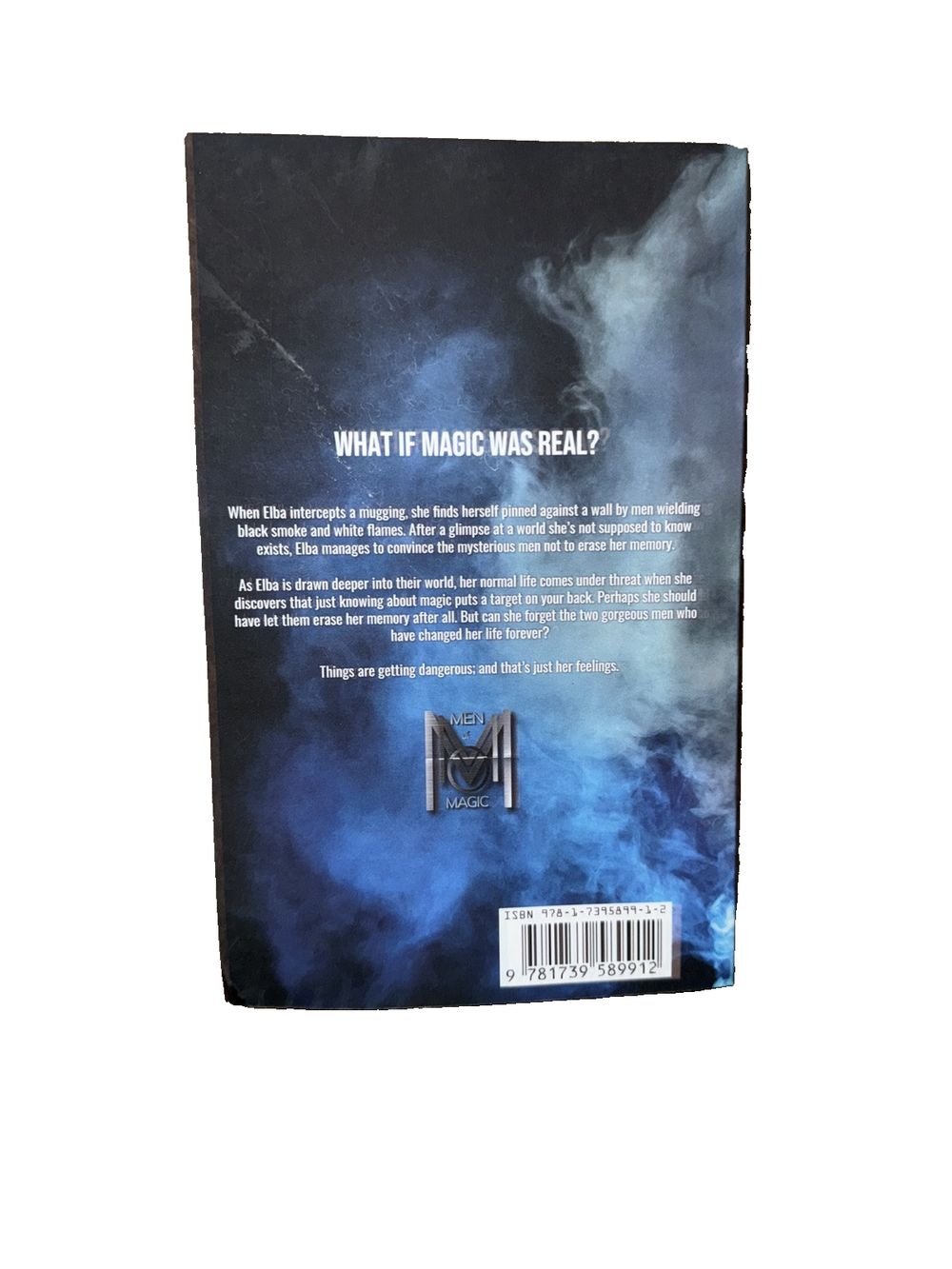 Smoke and Flame, DaveyDooDeals – the book cover for what was real?