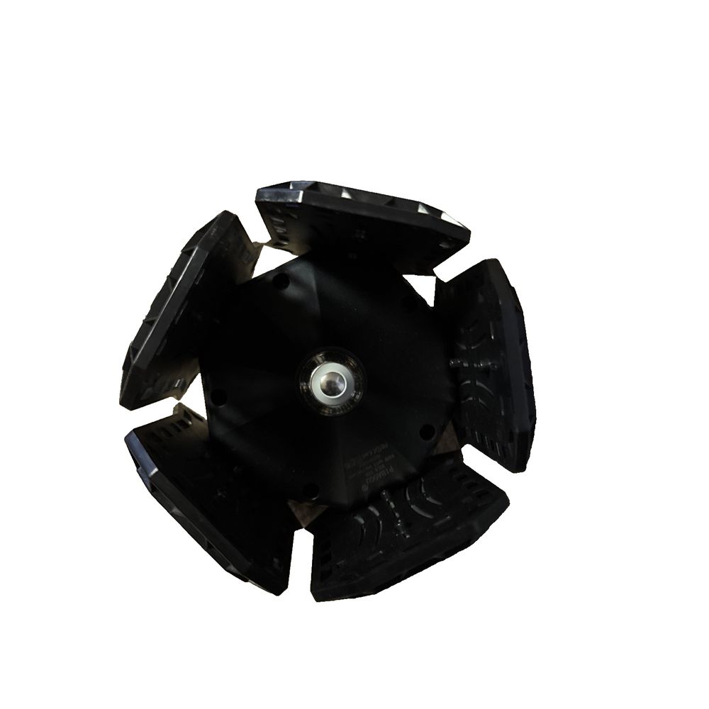 PIBAOGU HW-5 LED Garage Light – a black fan with a white background