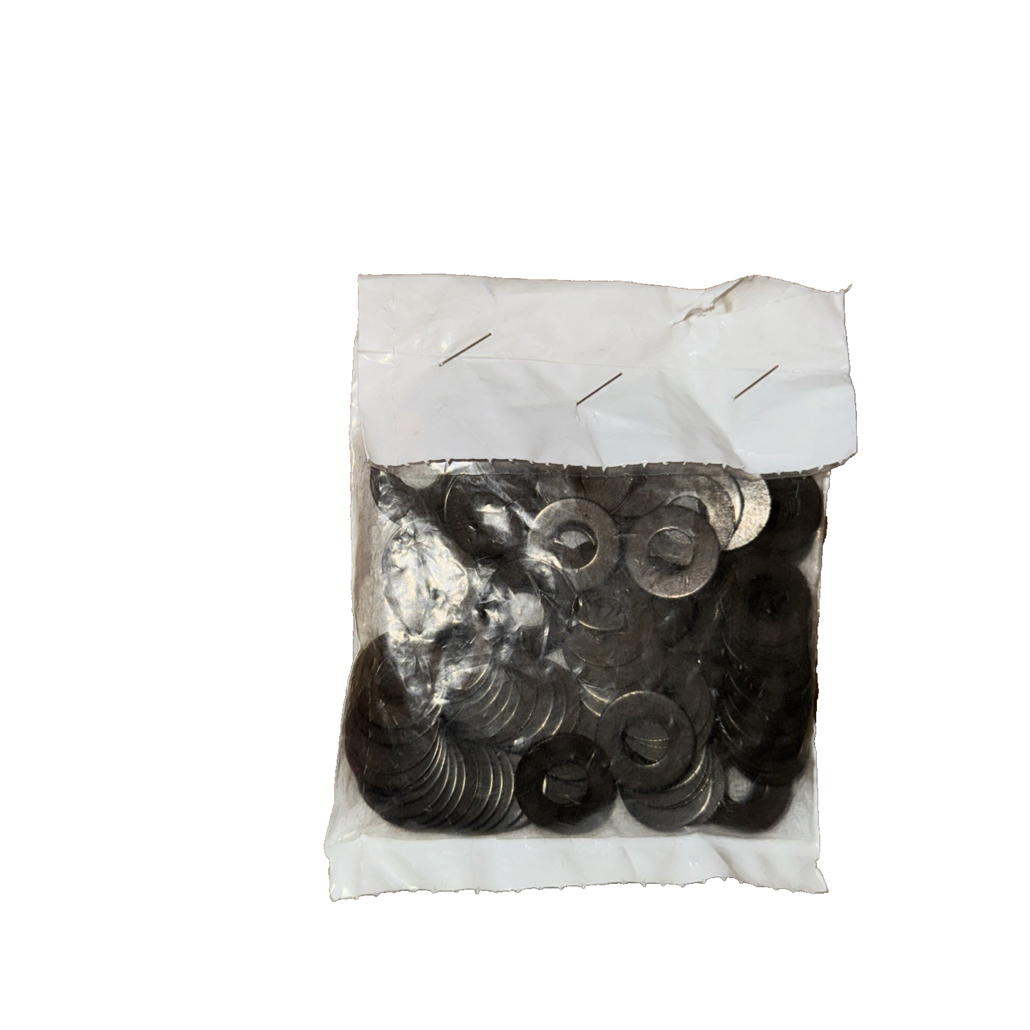18-8 Stainless Steel 5/16" Flat Washers (100PCS) Black