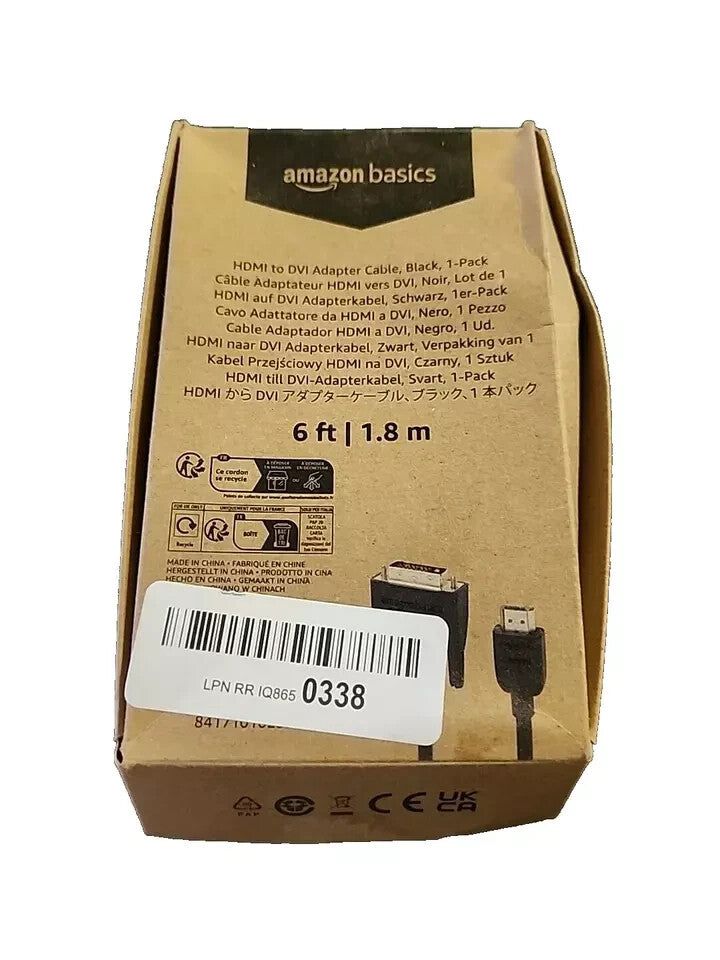 Hdmi to Dvi Adapter Cable, Black, 1 -Pack 6Ft/1.8M, AmazonBasics – amazon amazon com amazon com amazon com amazon com amazon com amazon com…