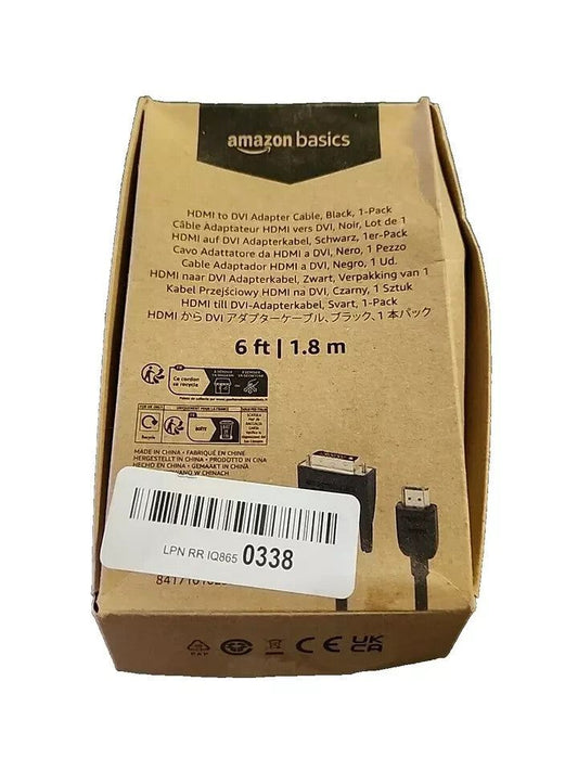 Hdmi to Dvi Adapter Cable, Black, 1 -Pack 6Ft/1.8M, AmazonBasics – amazon amazon com amazon com amazon com amazon com amazon com amazon com…