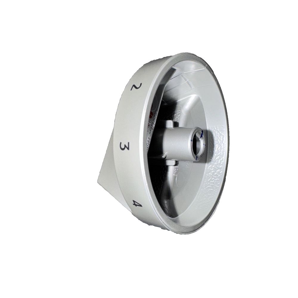 DG94-03797P | Samsung Range Knob Assembly, Unbranded – a silver metal object with a white background
