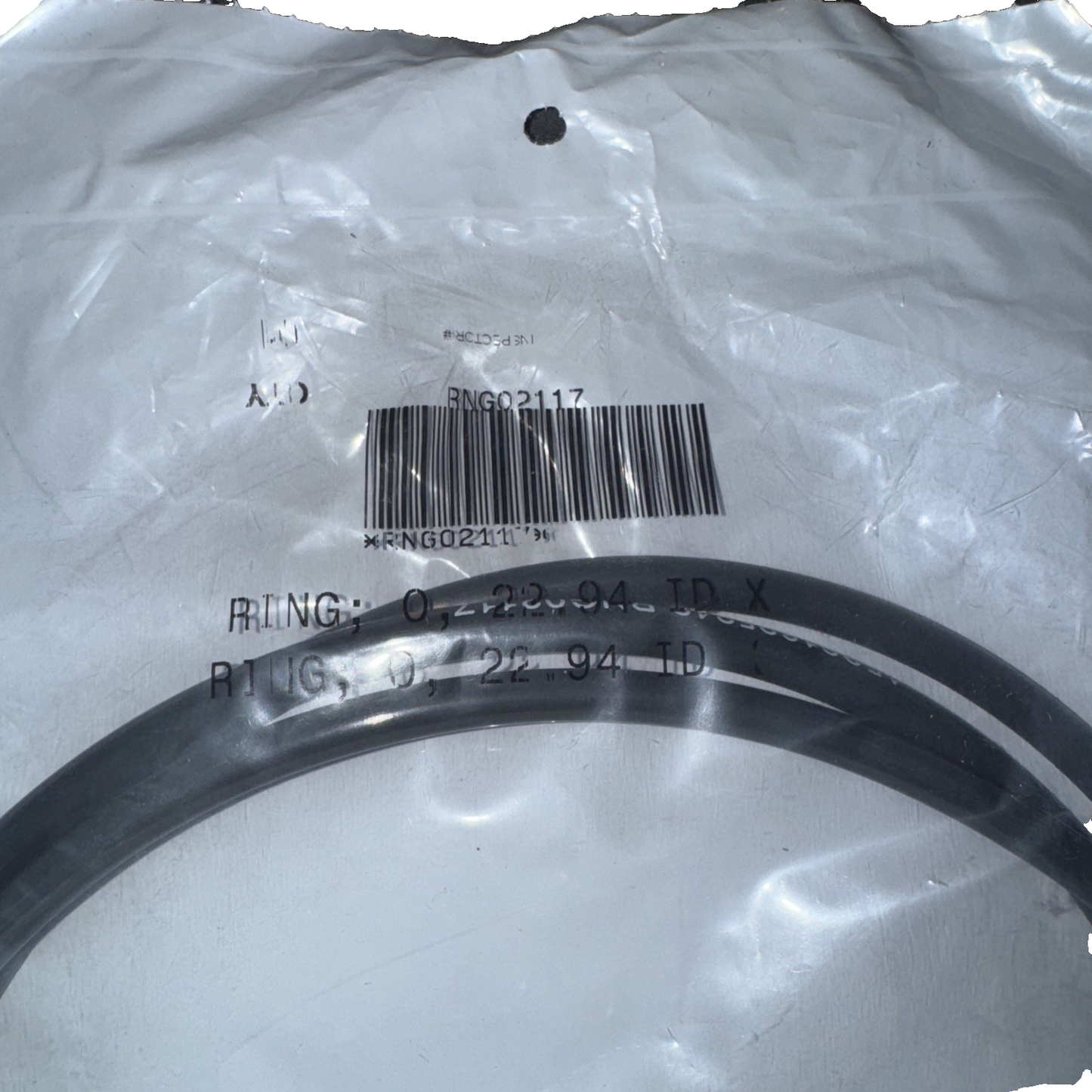 RNG02117 RING; O, 22.94 ID X .275 RD, REFRIGERANT