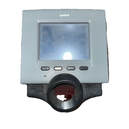 Symbol Technoligies K1150-0N0DAKBWTWW Data Terminal (No cords) – a white and black device with a red button