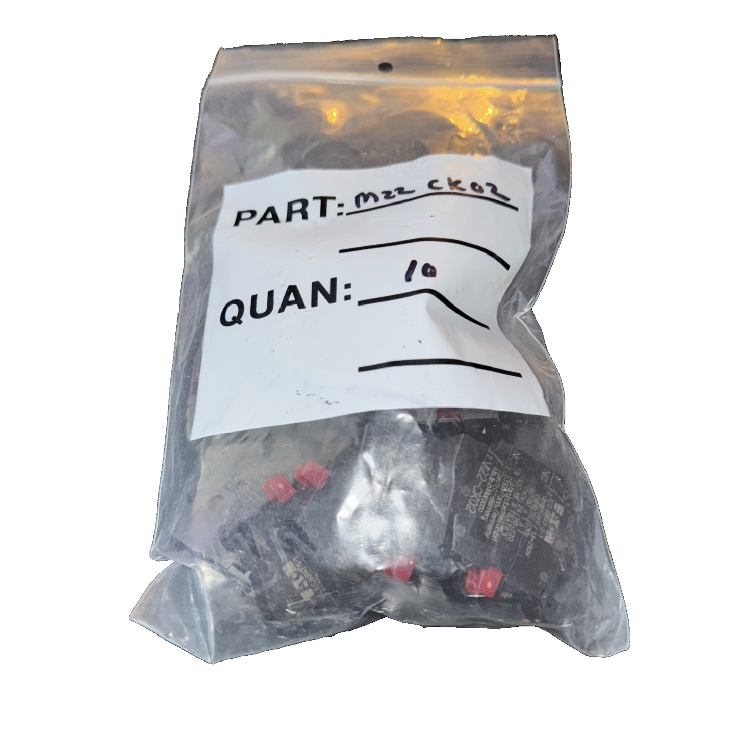 M22-CK02 | Eaton M22 pushbutton contact block 10 Pack