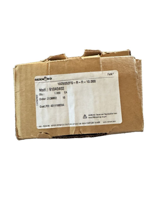 Falk 1025G52FS-R-R-10.000 Rsb Hub, Rexnord – a box of the new model of the model of the model of the model of the model of