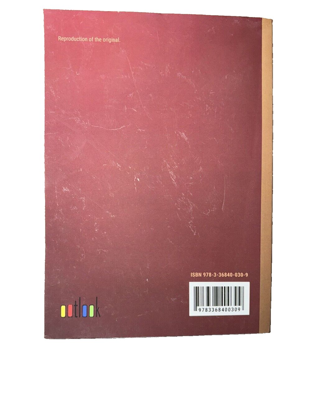 Riders of the Purple Sage: in large print, DaveyDooDeals – a red book with a barcode on the cover