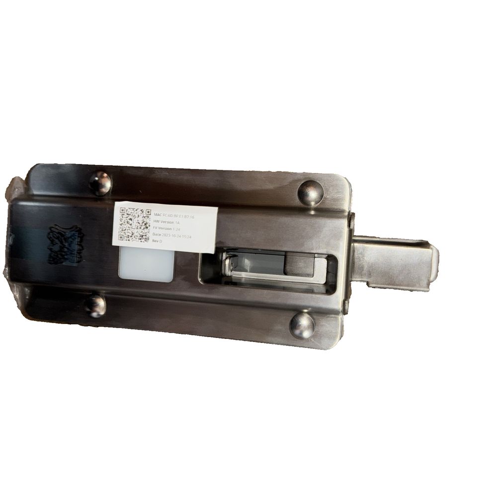 Smart Warehouse Garage Door Flat Door Latch And Lock Version 1A, Unbranded – a metal door latch with a latch latch