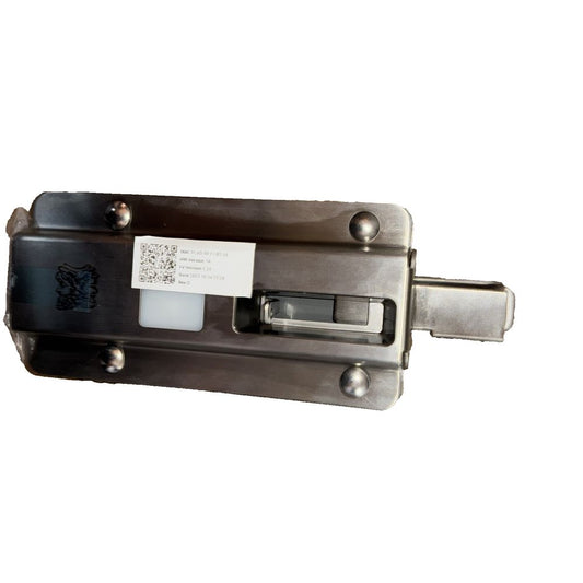 Smart Warehouse Garage Door Flat Door Latch And Lock Version 1A, Unbranded – a metal door latch with a latch latch