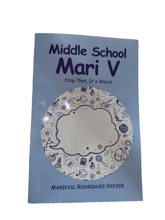 Middle School Mari V: Stop That, It's Weird, DaveyDooDeals – a book with a drawing of a circle