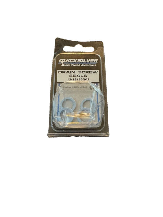 12-19183Q02 QuickSilver Draub Screw Seals 4 pack – quickie cranker headlight lens